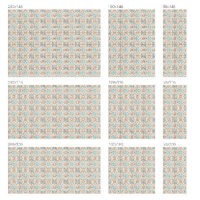 Selvklæbende vinduesfolie Rustikke fliser