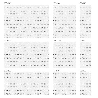 Vinduesfolie med mønster til afskærmning Prikmønster