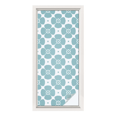 Vinduesfolie med mønster til afskærmning Blomstersymmetri