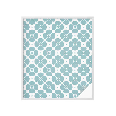 Vinduesfolie med mønster til afskærmning Blomstersymmetri