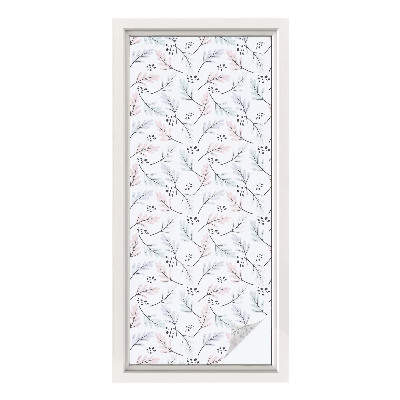 Selvklæbende vinduesfolie Plantens blade