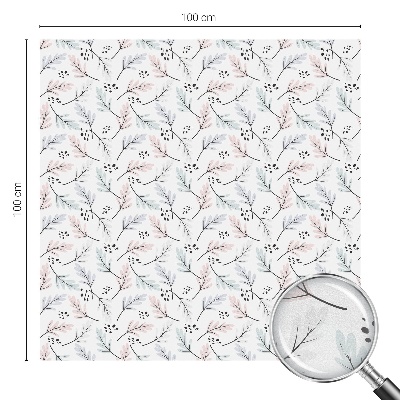 Selvklæbende vinduesfolie Plantens blade