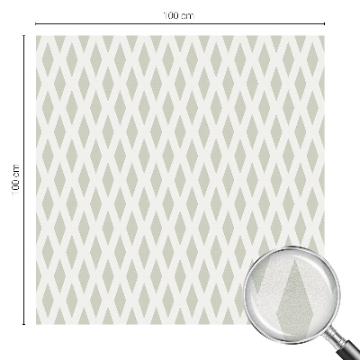 Selvklæbende vinduesfolie Diamantmønster