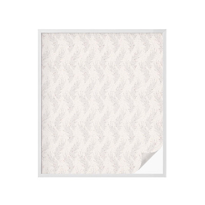 Vinduesfolie mod indkig med glasmaleri Elegante blade