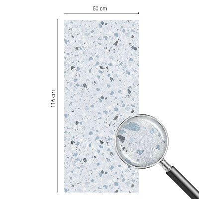 Vinduesfolie mod indkig med glasmaleri Moderne mosaik