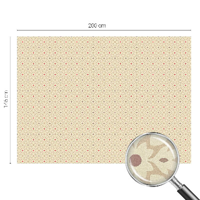 Vinduesfolie mod indkig med glasmaleri Blomstermønstre