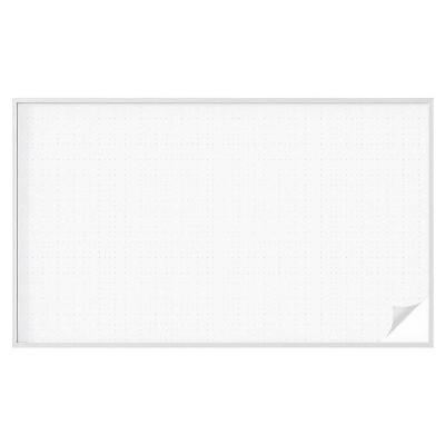 Mælkehvid vinduesfolie med motiv Mindre punkter