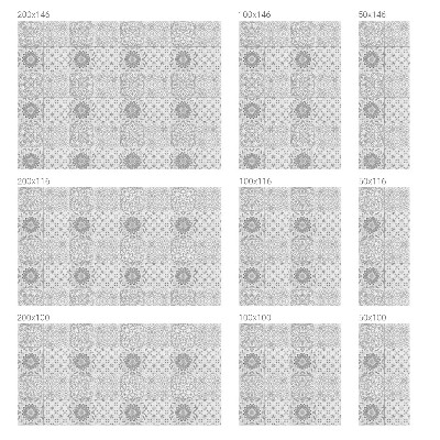 Selvklæbende vinduesfolie Klassisk elegance