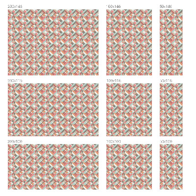 Vinduesfolie med mønster til afskærmning Geometriske romber