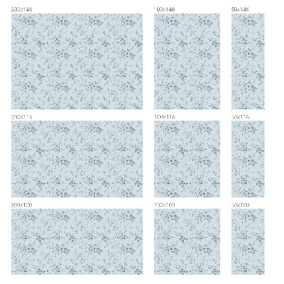 Vinduesfolie med mønster til afskærmning Diskrete blomster