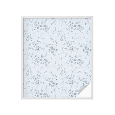 Vinduesfolie med mønster til afskærmning Diskrete blomster