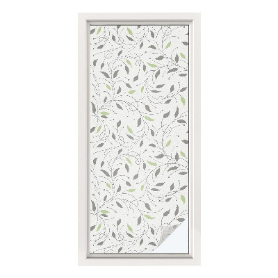 Selvklæbende vinduesfolie Blade af skud