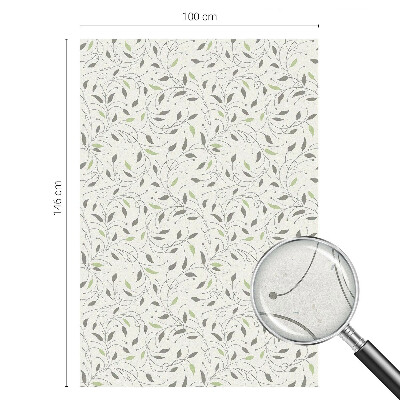 Selvklæbende vinduesfolie Blade af skud