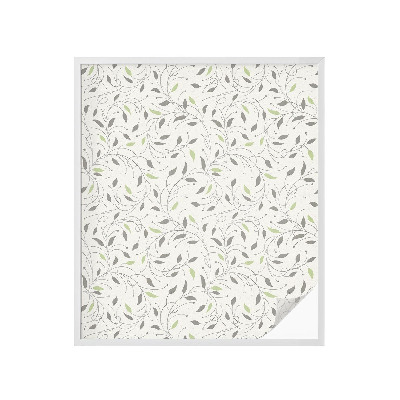 Selvklæbende vinduesfolie Blade af skud