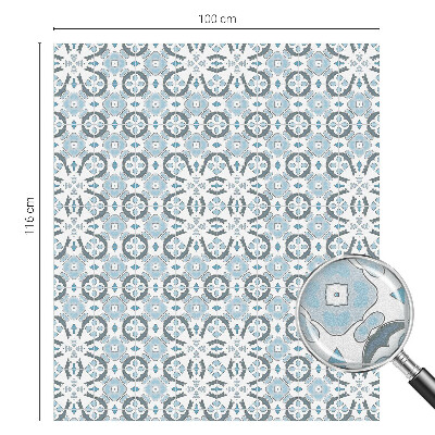 Dekorationsfolie til vindue mod indkig Geometriske mønstre