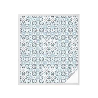 Dekorationsfolie til vindue mod indkig Geometriske mønstre