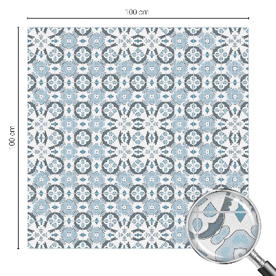 Dekorationsfolie til vindue mod indkig Geometriske mønstre