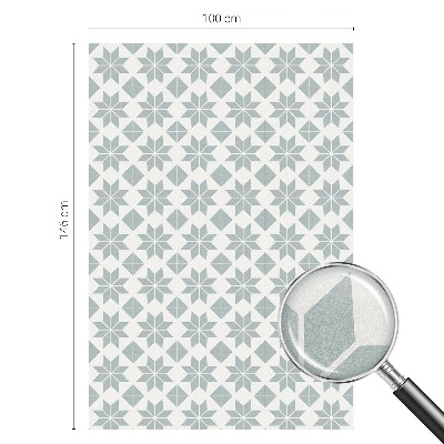 Selvklæbende vinduesfolie Geometriske stjerner