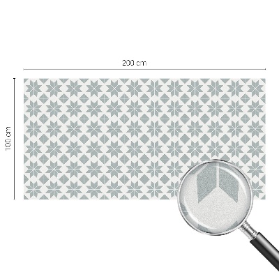 Selvklæbende vinduesfolie Geometriske stjerner