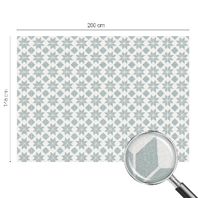 Selvklæbende vinduesfolie Geometriske stjerner