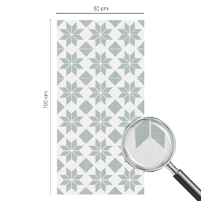 Selvklæbende vinduesfolie Geometriske stjerner