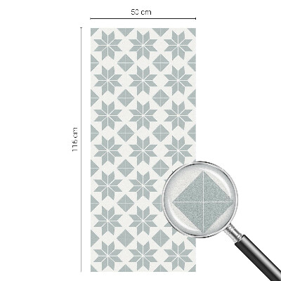 Selvklæbende vinduesfolie Geometriske stjerner