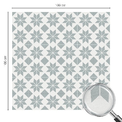 Selvklæbende vinduesfolie Geometriske stjerner