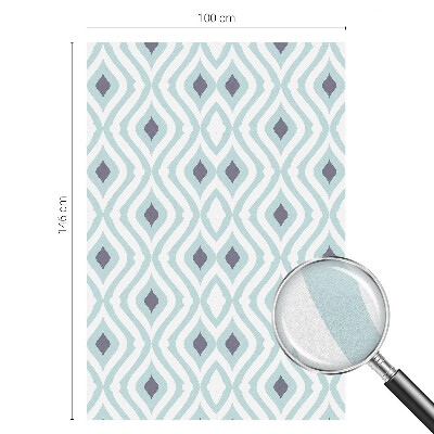 Vinduesfolie med mønster til afskærmning Moderne elegance