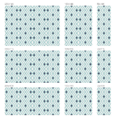 Vinduesfolie med mønster til afskærmning Moderne elegance