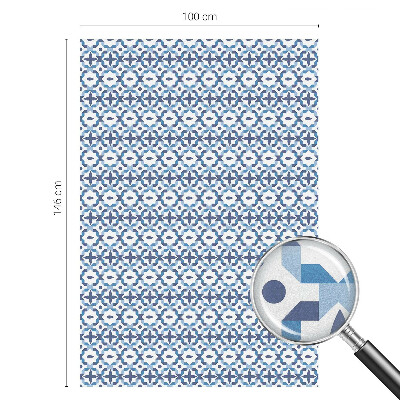 Dekorationsfolie til vindue mod indkig Harmonisk mønster