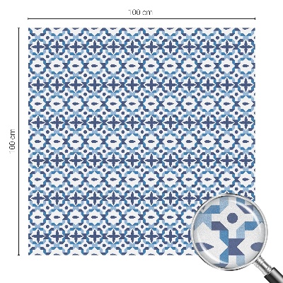 Dekorationsfolie til vindue mod indkig Harmonisk mønster