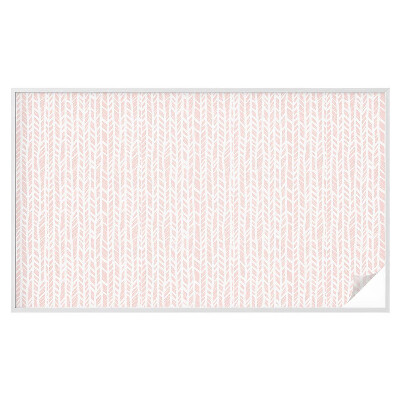 Vinduesfolie med mønster til afskærmning Pastel sildebensmønster