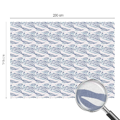 Dekorationsfolie til vindue mod indkig Zebramønster