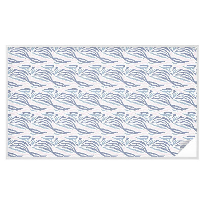 Dekorationsfolie til vindue mod indkig Zebramønster