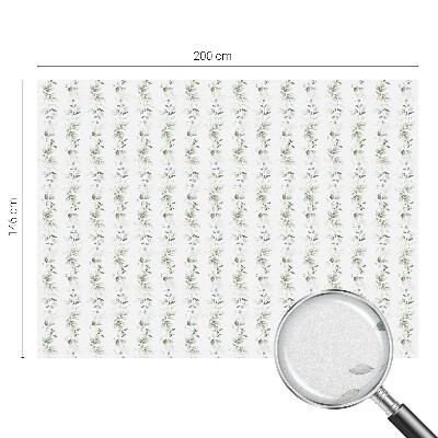 Vinduesfolie mod indkig med glasmaleri Plante charme