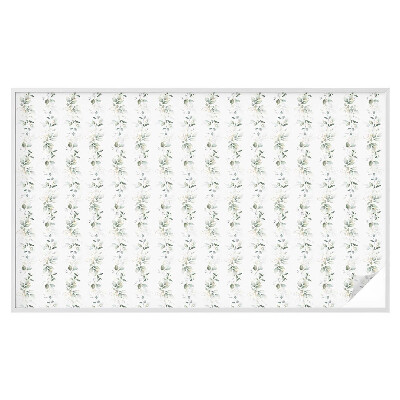 Vinduesfolie mod indkig med glasmaleri Plante charme