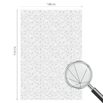 Selvklæbende vinduesfolie Geometriske mønstre