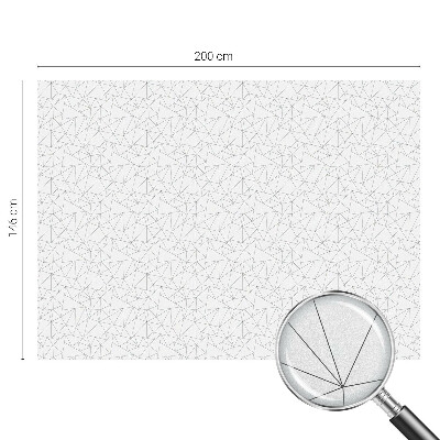 Selvklæbende vinduesfolie Geometriske mønstre