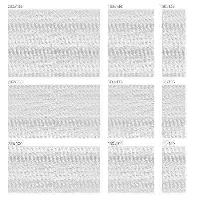 Dekorationsfolie til vindue mod indkig Minimalistisk design