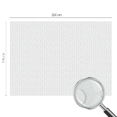 Vinduesfolie med mønster til afskærmning Geometriske former