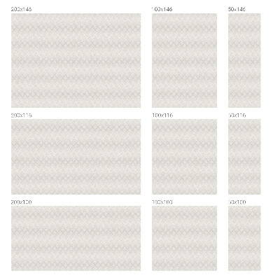 Mælkehvid vinduesfolie med motiv Bølgede linjer