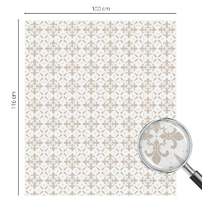 Selvklæbende vinduesfolie Elegante mønstre