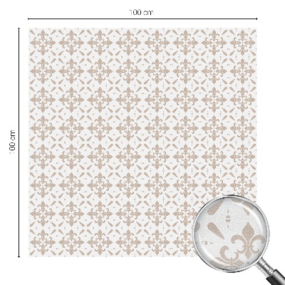 Selvklæbende vinduesfolie Elegante mønstre