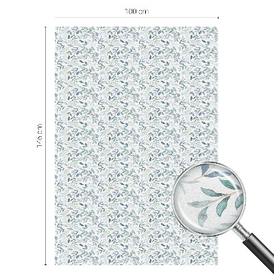 Dekorationsfolie til vindue mod indkig Idylliske blade