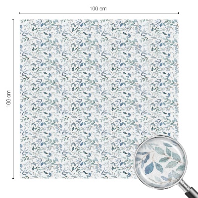 Dekorationsfolie til vindue mod indkig Idylliske blade