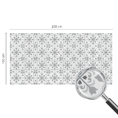 Selvklæbende vinduesfolie Symmetriske ornamenter