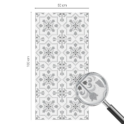 Selvklæbende vinduesfolie Symmetriske ornamenter