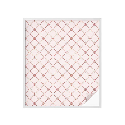 Selvklæbende vinduesfolie Blomstermønstre