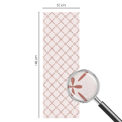 Selvklæbende vinduesfolie Blomstermønstre