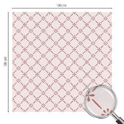 Selvklæbende vinduesfolie Blomstermønstre